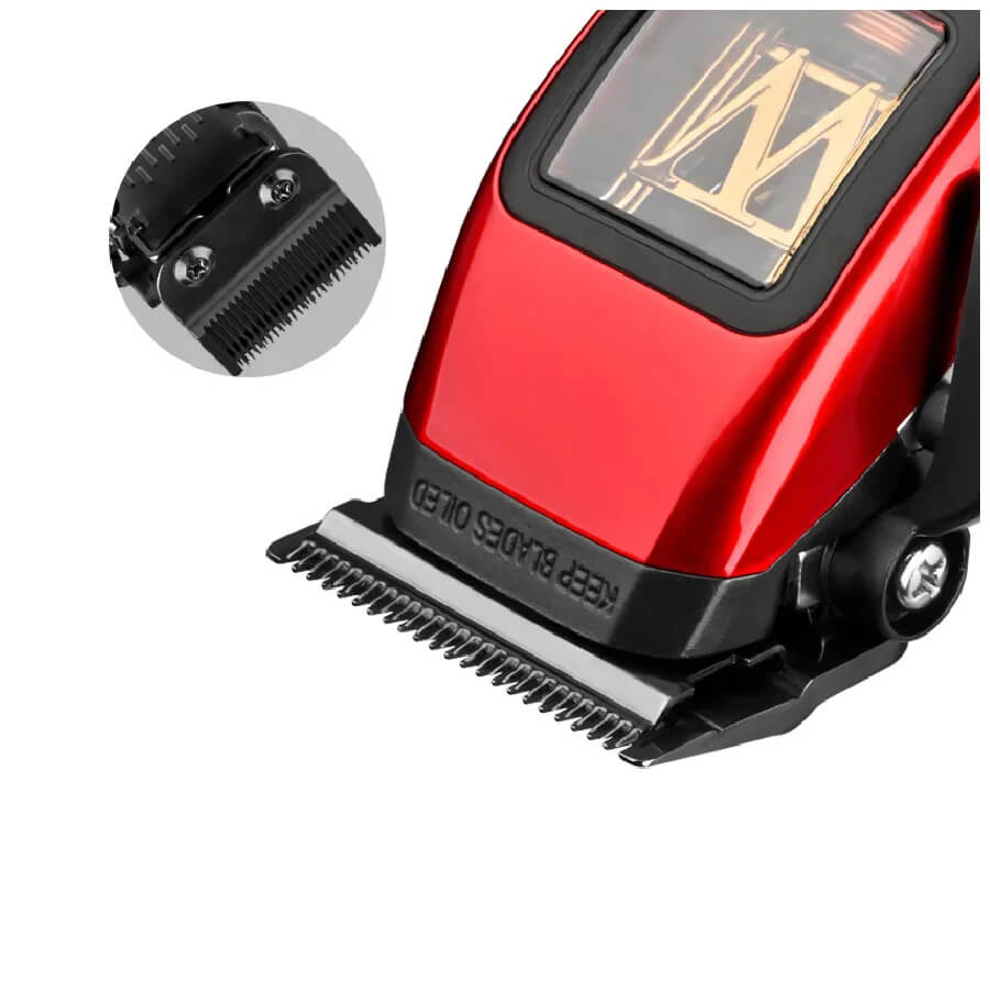 2024 New NG-X1 High Speed Professional Hair Clippers Microchipped Magnetic Motor10000RPM 9V Motor,Barbers Haircut Kit Fade - TOMFL