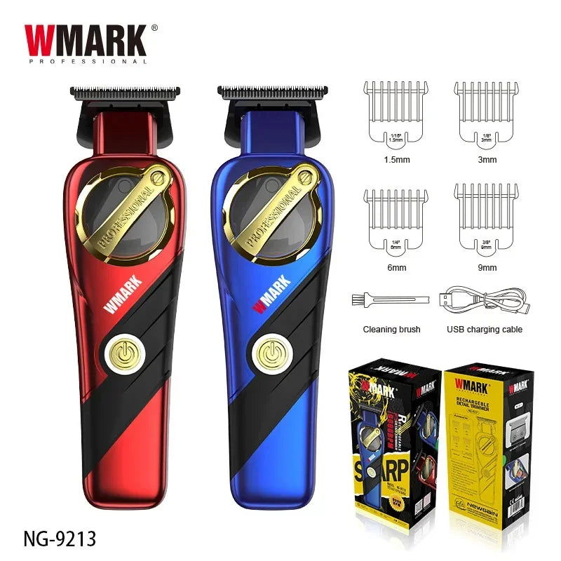2024 WMARK 9213 +X1 Hair Clippers Set,Magnetic levitation motor, high speed 9000rpm,Beard Trimmer,Hair Clipper for men,DLC Blade - TOMFL