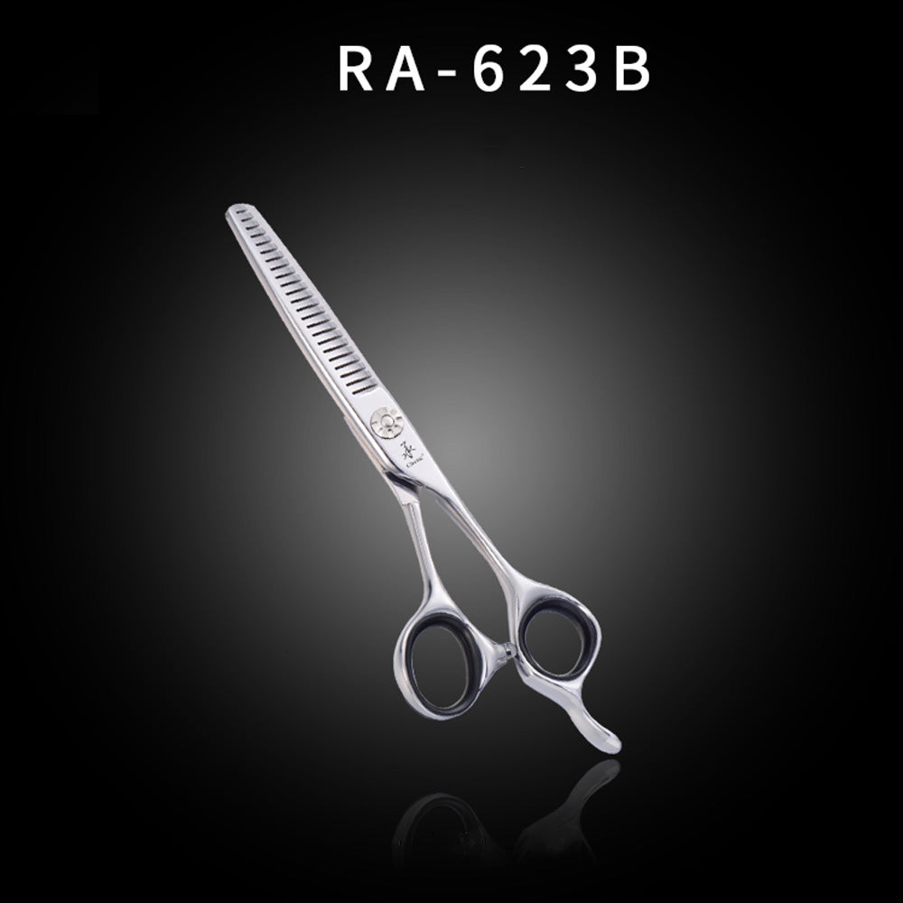 Barber Scissors, Hairdressing Scissors, Offset Hair Thinning Scissors - TOMFL