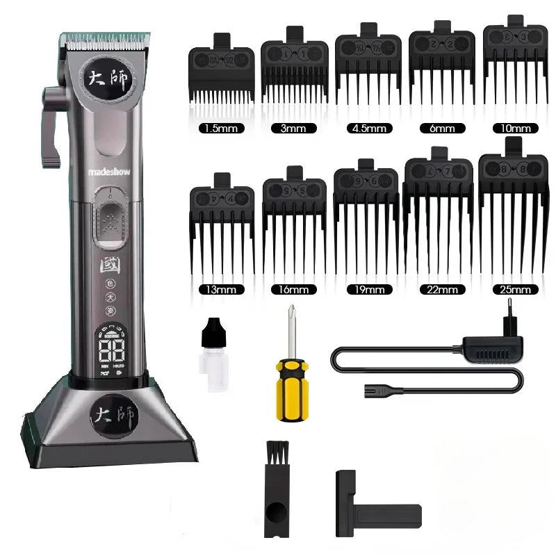 Hair Clippers for Men,Barber Clippers Set,Mens Cordless wireless Hair Clipper for Barbers Haircut Kit Fade - TOMFL