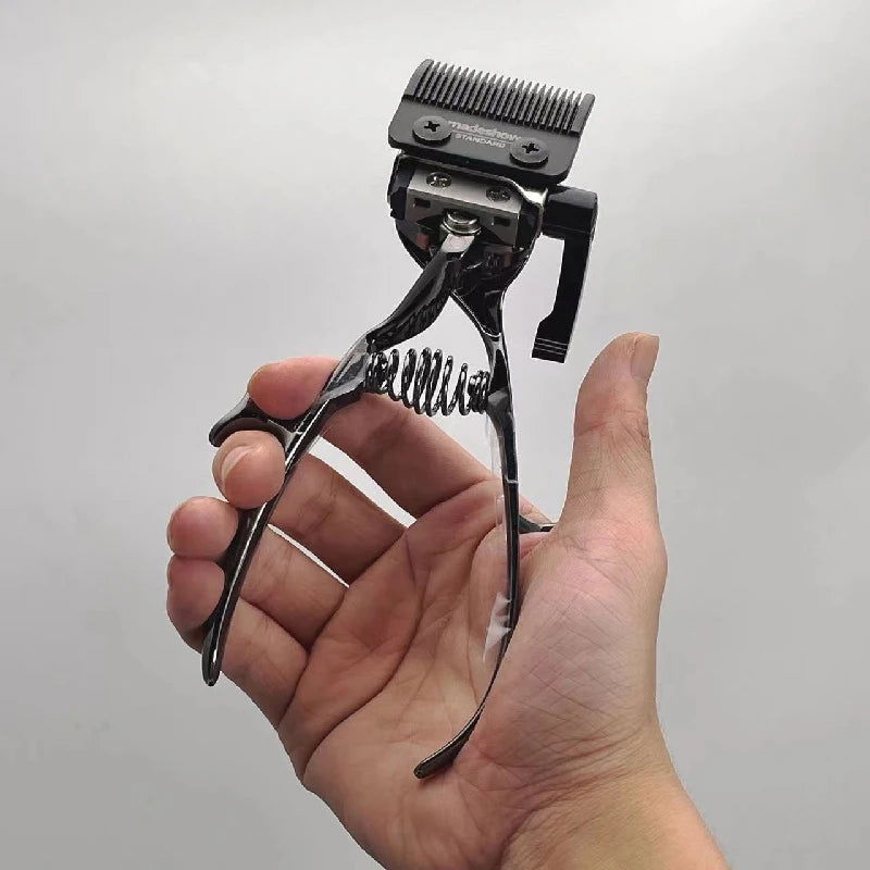 Hair Removal Hair Cutter,Manual Clipper Professional Full Metal Body,Hand Hair Trimmer,Professional Tools for Barber - TOMFL