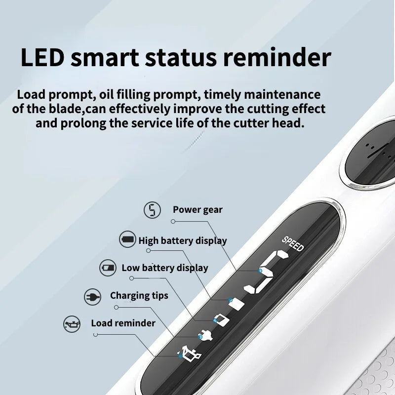 Professional Hair Clippers For Men,Rechargeable Haircutting Machine ,Cordless Hair Trimmer For Men,5-In-1 Adjustable Blade - TOMFL