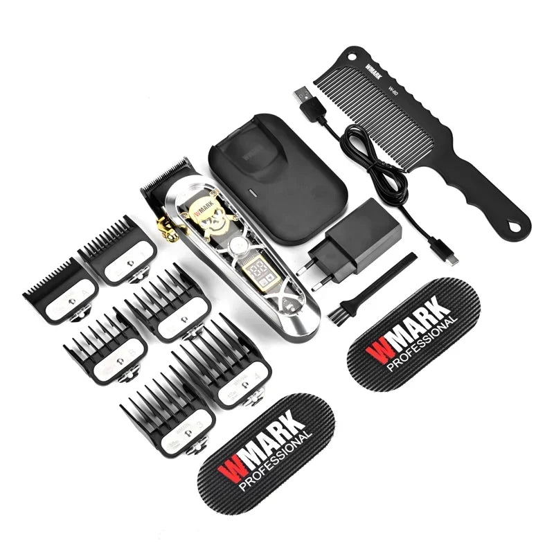 Wrieless Hair Clippers for men,Professional Barber Machines,Haircutter Machine,Type-C Rechargeable Hair Cutter - TOMFL
