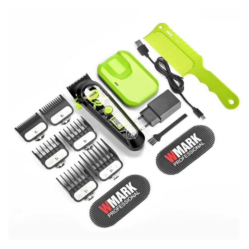 Wrieless Hair Clippers for men,Professional Barber Machines,Haircutter Machine,Type-C Rechargeable Hair Cutter - TOMFL