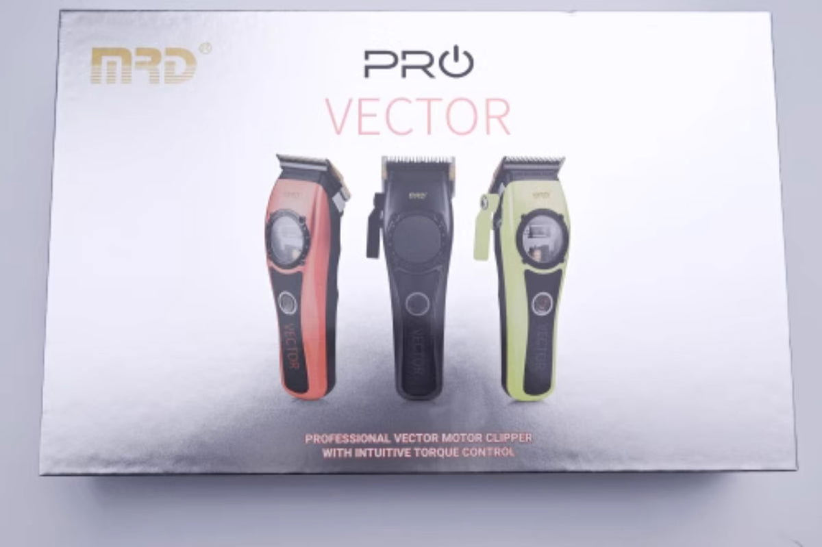MRD Pro Vector hair clipper retail box