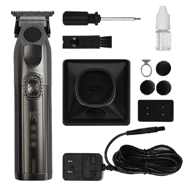 Hair Trimmer for men,Electric Beard Trimmer,Adjustable Zero Gapped Blade,Barber Supplies,Mustache Trimmer DLC Blade - TOMFL