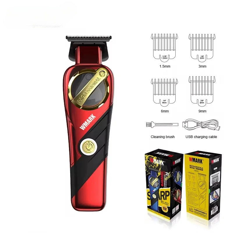NEW 9213 Hair Trimmer,Magnetic levitation motor, high speed 9000rpm,Beard Trimmer ,Hair Clipper for men - TOMFL