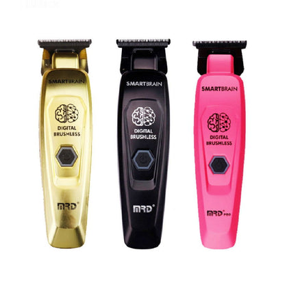MRD GMT-90-4 trimmers in gold, black and pink, front view