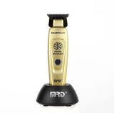 MRD GMT-90-4 gold trimmer on charging base