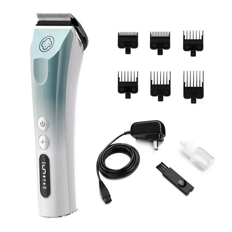 Professional Hair Clippers For Men,Rechargeable Haircutting Machine ,Cordless Hair Trimmer For Men,5-In-1 Adjustable Blade - TOMFL
