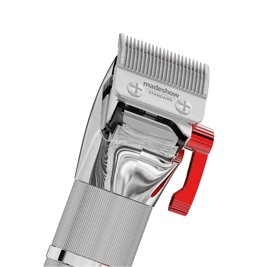 Professional Hair Clippers for Men - Cordless Barber Clipper,Complete Hair Cutting Kits with 10 Fading Guards, LED Display, 4 Hrs Runtime - TOMFL