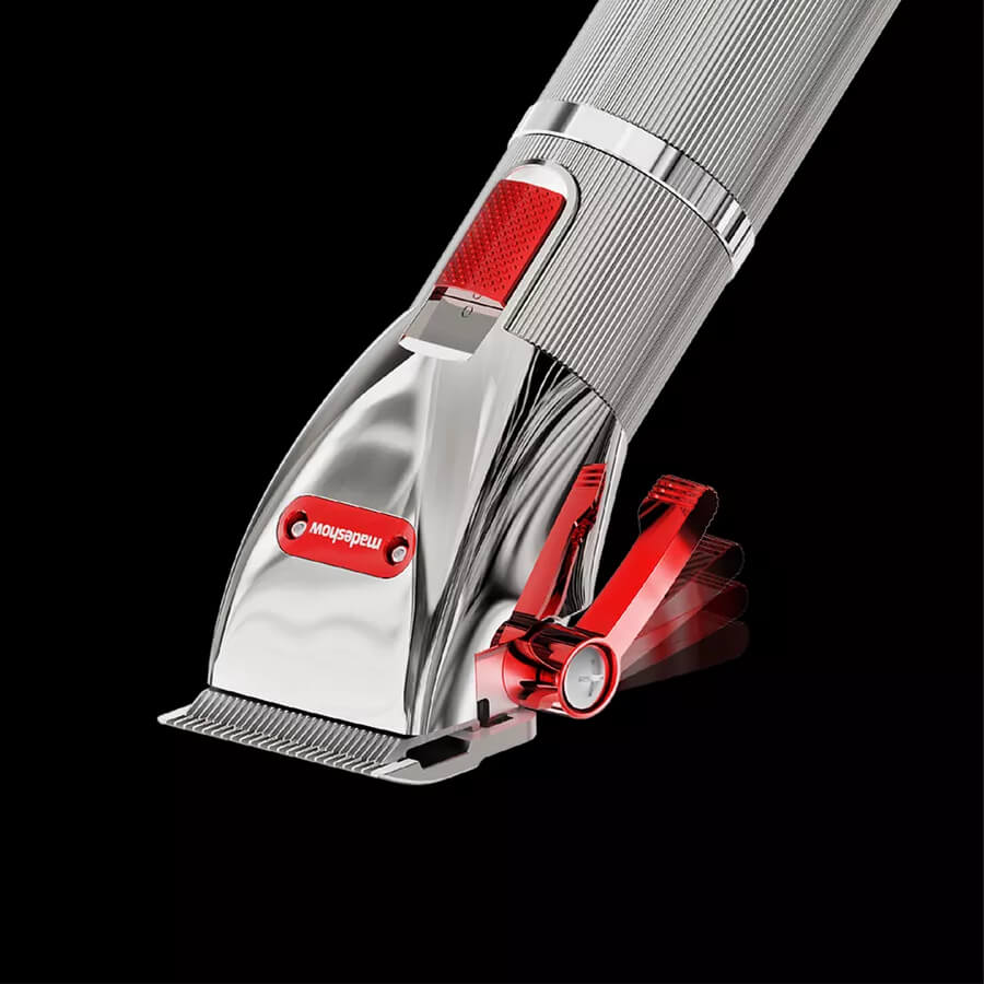 Professional Hair Clippers for Men - Cordless Barber Clipper,Complete Hair Cutting Kits with 10 Fading Guards, LED Display, 4 Hrs Runtime - TOMFL