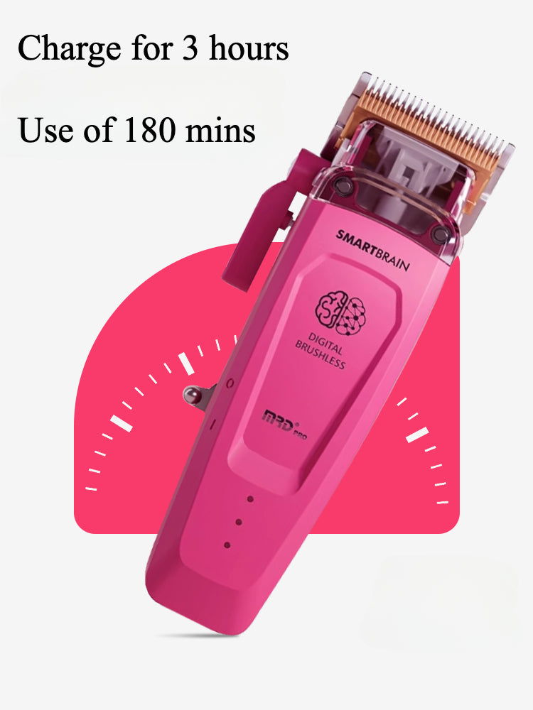 Professional Vector Motor Cordless Hair Clipper with Intuitive Torque Control - TOMFL