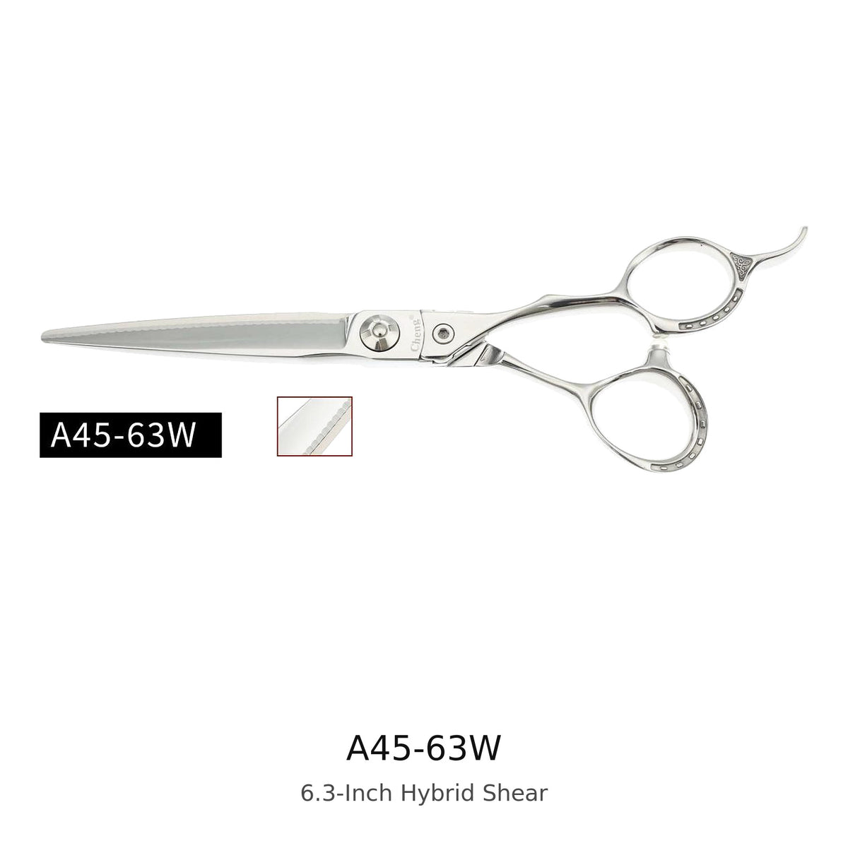 Cheng A45-63W Hybrid Shear in Silver