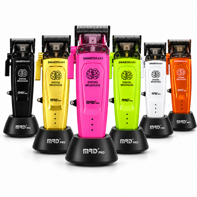 MRD Smart Brain HC-90-4 six selectable colors, with black cutting blades on Pink and Gold