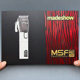 M5F MAX retail packaging with the white clipper printed on the box