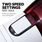 M5F MAX white textured slide control for two speed settings