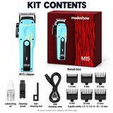 Madeshow M15 Blue — clipper and included accessories