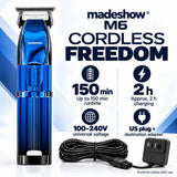 Madeshow M6 Blue charging