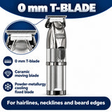 Madeshow M6 Silver 0 mm T-blade with ceramic moving blade and powder-metallurgy cooling fixed blade