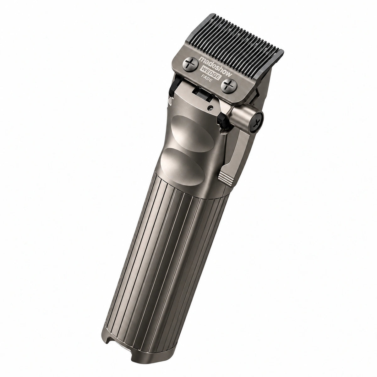 Madeshow M8F gunmetal rear with matched satin finish