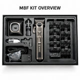 Madeshow M8F open box with original switch and lower white indicator light