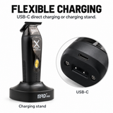 Carga directa por USB-C y base de carga de la MRD X-Pro