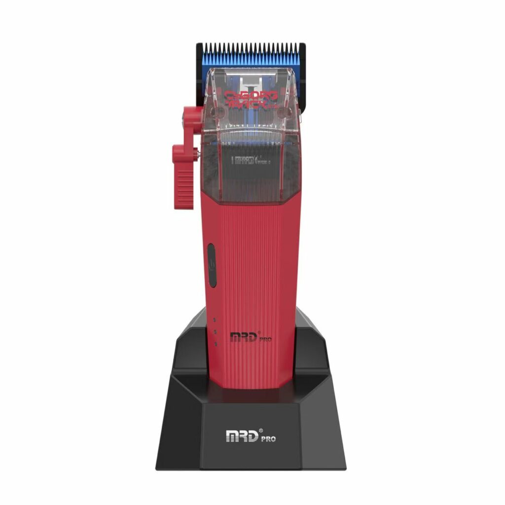 MRDpro Cyborg Pro 2026 Professional Cordless Hair Clipper – Red