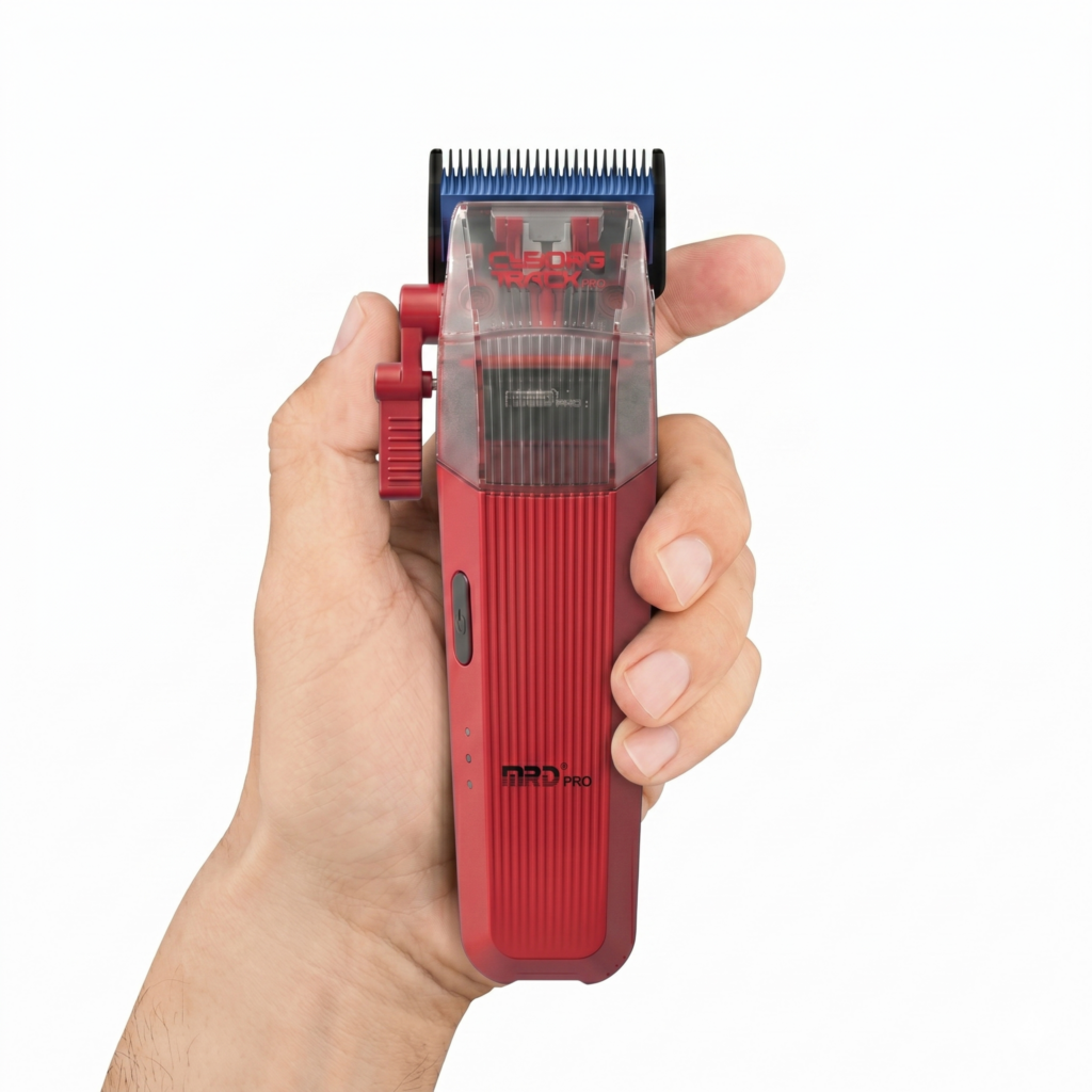 MRDpro Cyborg Pro 2026 Professional Cordless Hair Clipper – Red