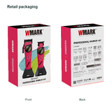 WMARK NG-8613 KIT Pink original retail box front and back photographed separately, showing the packaging supplied with the matching set.