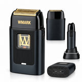 WMARK NG-XS1 ブラック — 前面、背面、側面操作部、USB-C底面の各ビュー