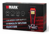 WMARK NG-X1 Red packaging box, bright white background with visible top and side